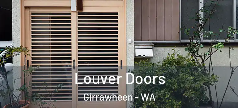  Louver Doors Girrawheen - WA