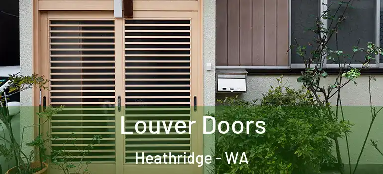  Louver Doors Heathridge - WA
