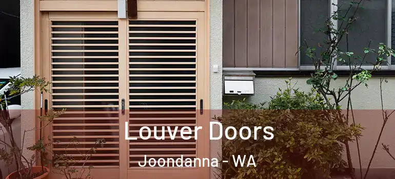  Louver Doors Joondanna - WA