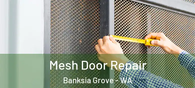  Mesh Door Repair Banksia Grove - WA