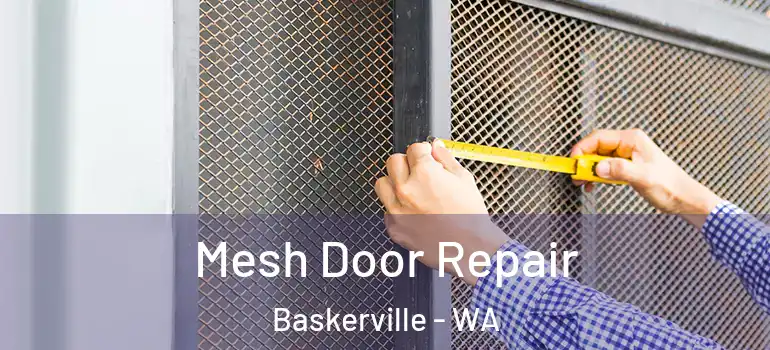 Mesh Door Repair Baskerville - WA