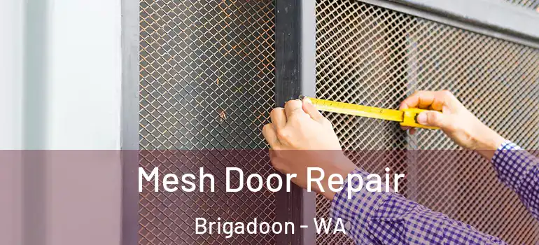  Mesh Door Repair Brigadoon - WA