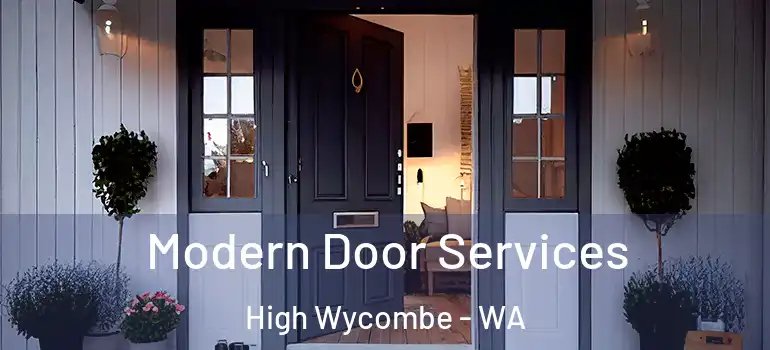  Modern Door Services High Wycombe - WA