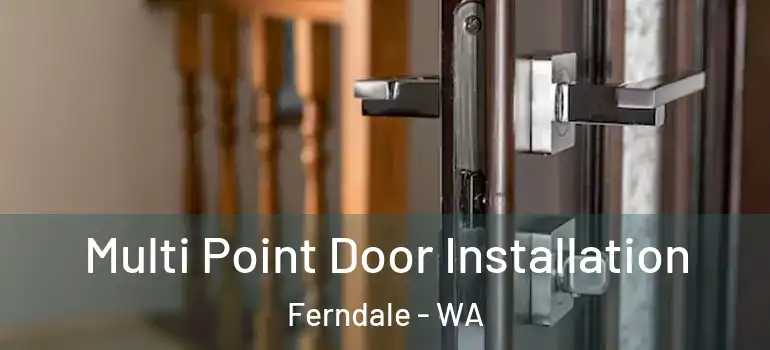  Multi Point Door Installation Ferndale - WA