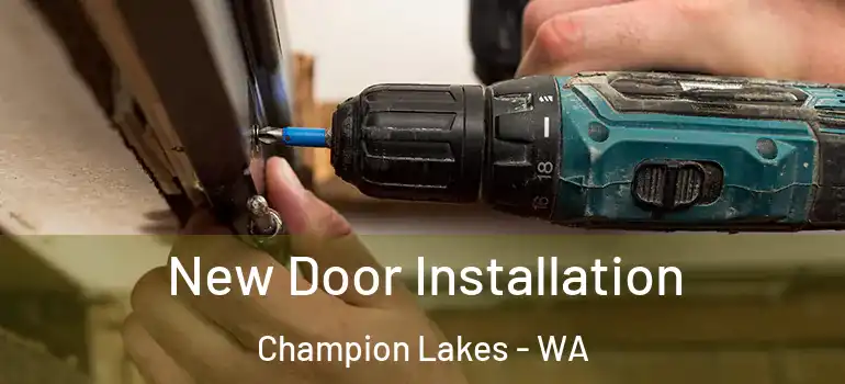  New Door Installation Champion Lakes - WA