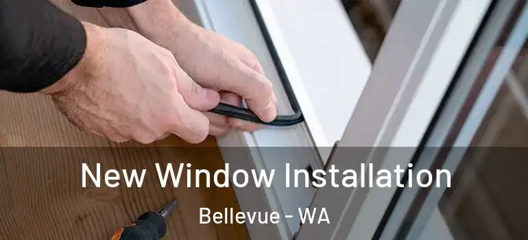 New Window Installation Bellevue - WA