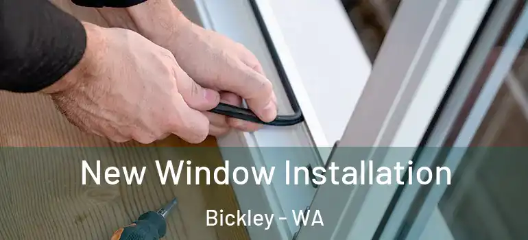  New Window Installation Bickley - WA