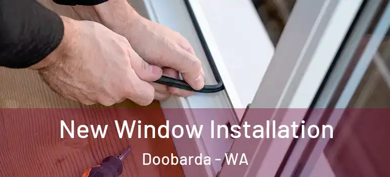  New Window Installation Doobarda - WA