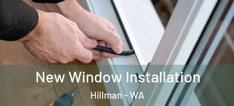  New Window Installation Hillman - WA