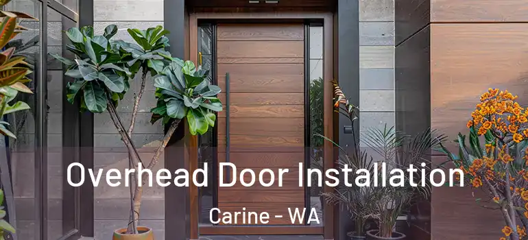 Overhead Door Installation Carine - WA
