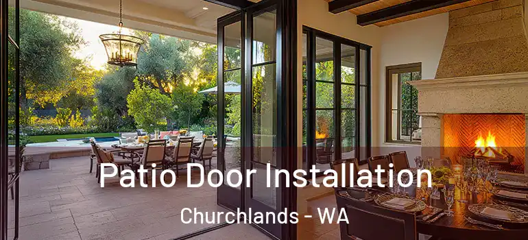 Patio Door Installation Churchlands - WA