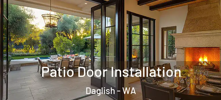  Patio Door Installation Daglish - WA