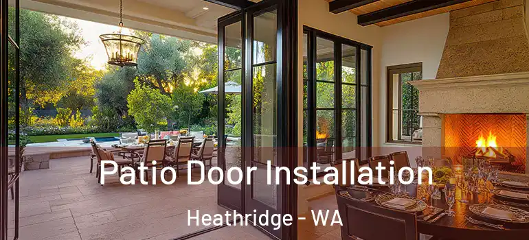 Patio Door Installation Heathridge - WA