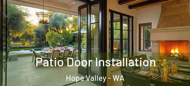Patio Door Installation Hope Valley - WA