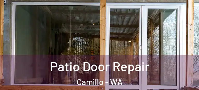 Patio Door Repair Camillo - WA