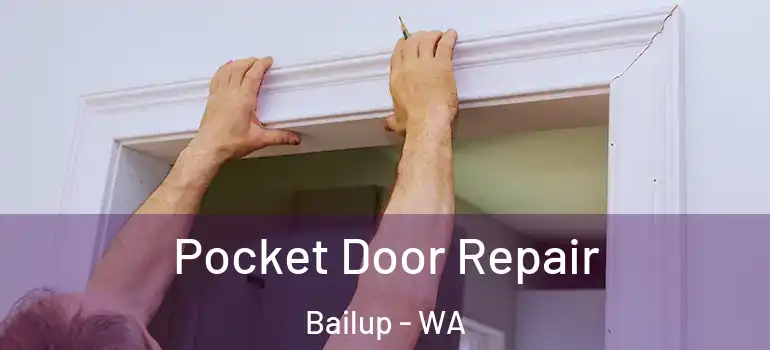  Pocket Door Repair Bailup - WA