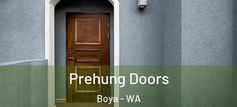  Prehung Doors Boya - WA