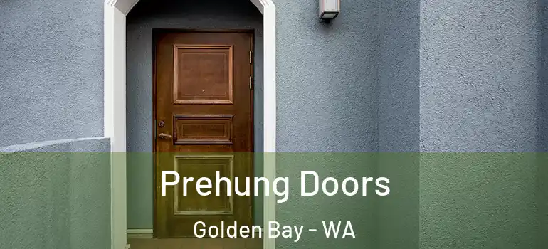 Prehung Doors Golden Bay - WA