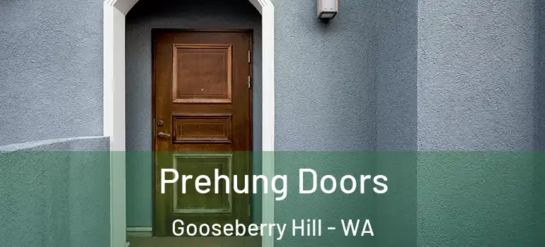 Prehung Doors Gooseberry Hill - WA