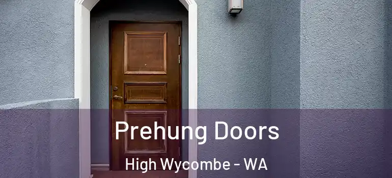  Prehung Doors High Wycombe - WA