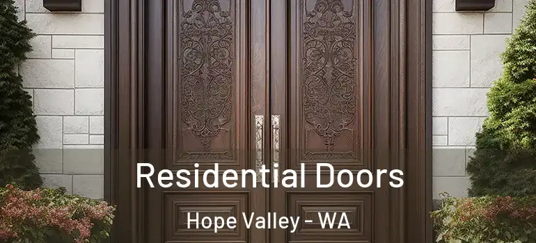 Residential Doors Hope Valley - WA