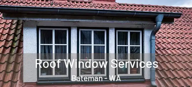 Roof Window Services Bateman - WA