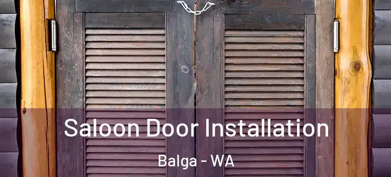  Saloon Door Installation Balga - WA