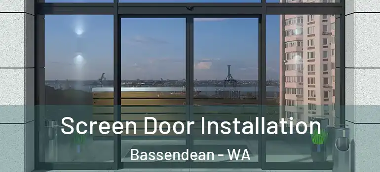 Screen Door Installation Bassendean - WA