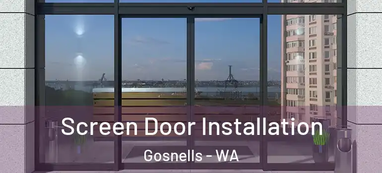  Screen Door Installation Gosnells - WA