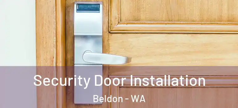 Security Door Installation Beldon - WA