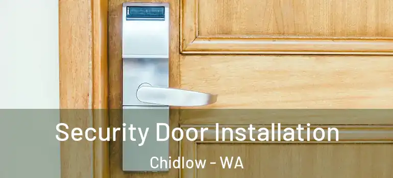 Security Door Installation Chidlow - WA