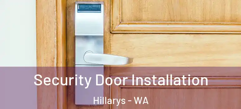 Security Door Installation Hillarys - WA
