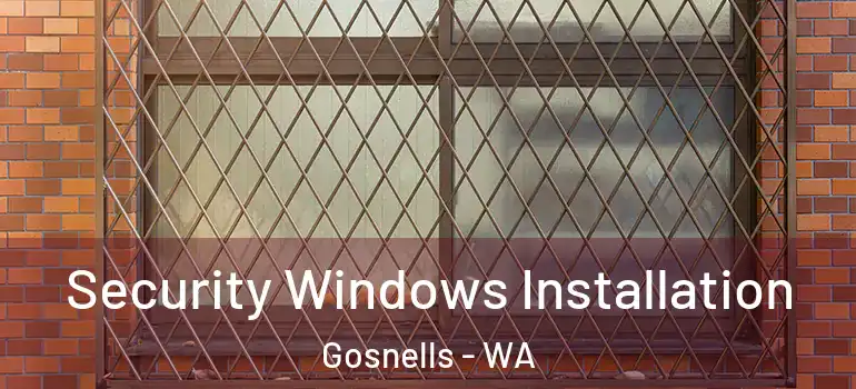  Security Windows Installation Gosnells - WA