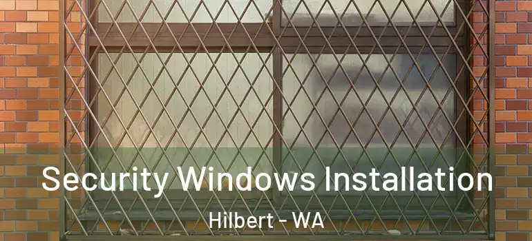 Security Windows Installation Hilbert - WA