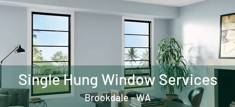 Single Hung Window Services Brookdale - WA