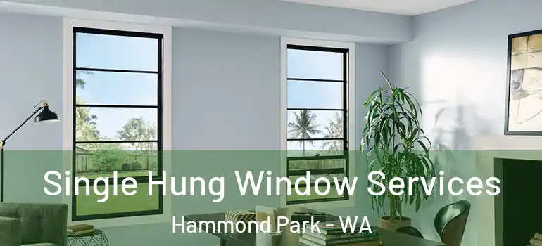  Single Hung Window Services Hammond Park - WA