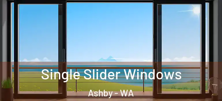  Single Slider Windows Ashby - WA