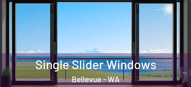 Single Slider Windows Bellevue - WA