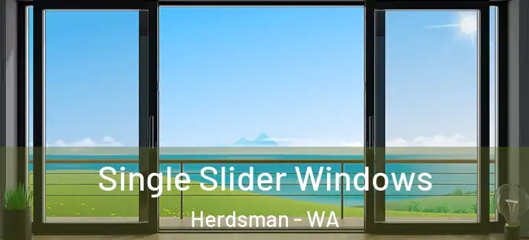 Single Slider Windows Herdsman - WA