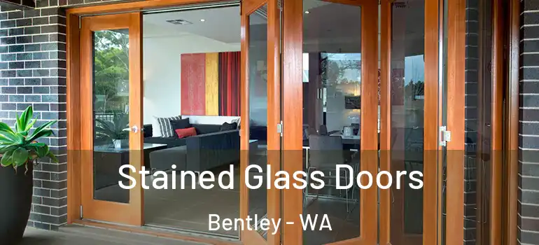 Stained Glass Doors Bentley - WA
