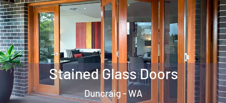  Stained Glass Doors Duncraig - WA