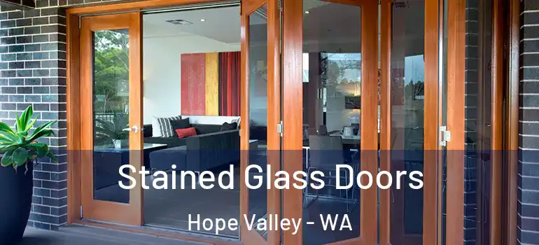  Stained Glass Doors Hope Valley - WA