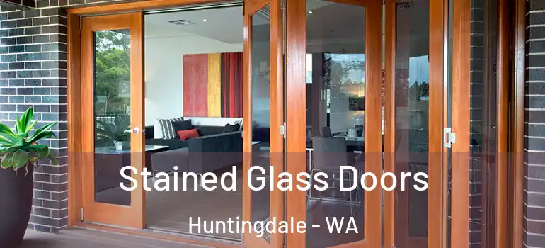 Stained Glass Doors Huntingdale - WA