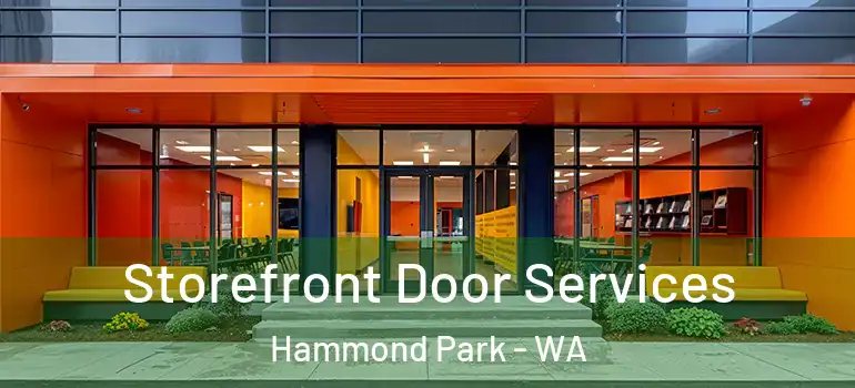 Storefront Door Services Hammond Park - WA