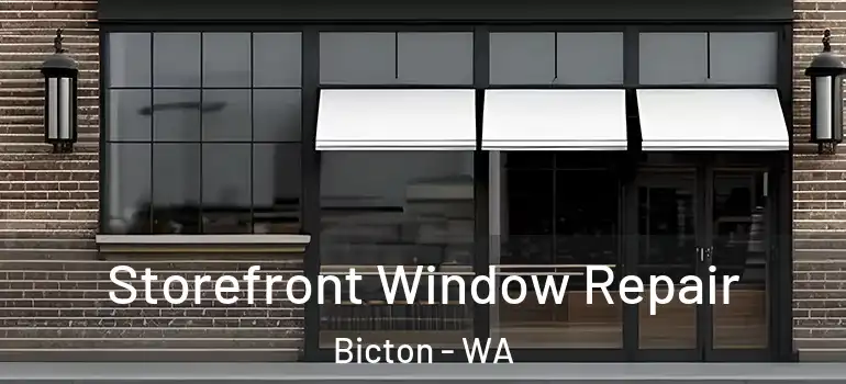 Storefront Window Repair Bicton - WA