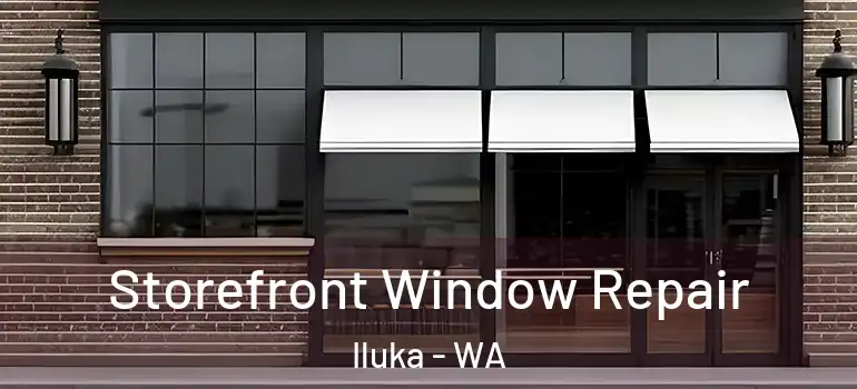 Storefront Window Repair Iluka - WA