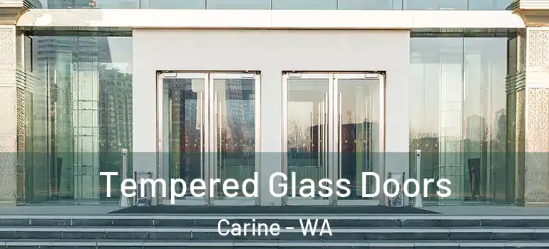 Tempered Glass Doors Carine - WA
