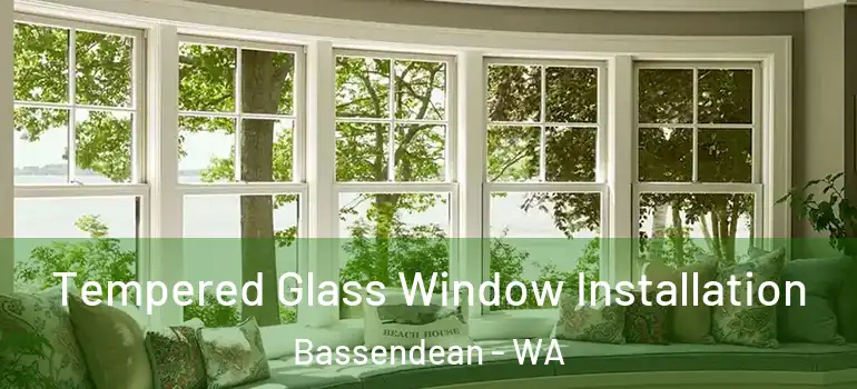  Tempered Glass Window Installation Bassendean - WA