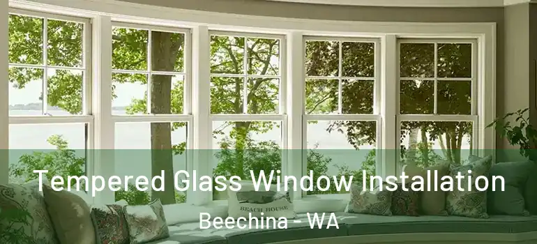  Tempered Glass Window Installation Beechina - WA