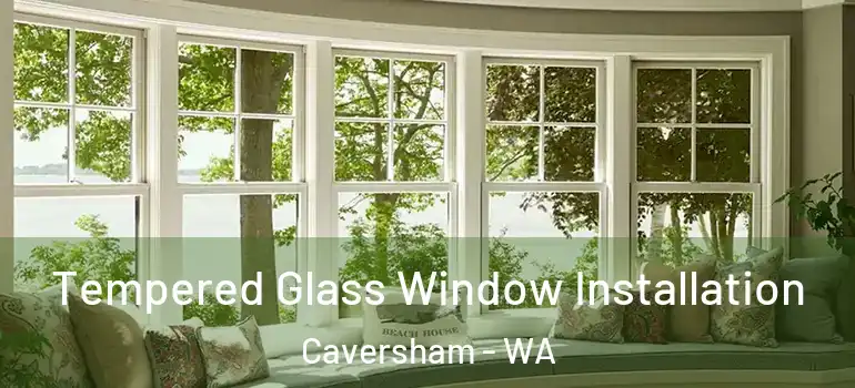  Tempered Glass Window Installation Caversham - WA